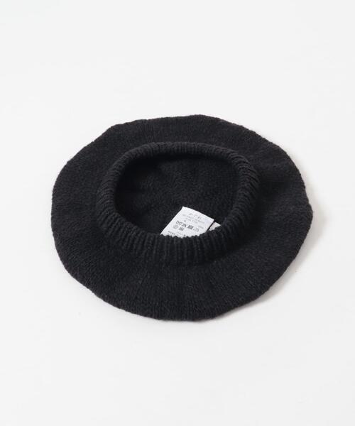かぐれ(カグレ)の「ペルーニットベレー(ハンチング/ベレー帽・レディース・グレー/ブラック・FREE)」の9枚目の写真