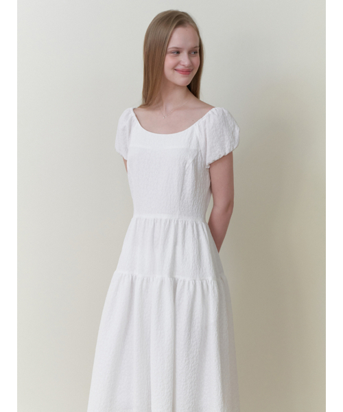 RE_L（リエル）の「Princess line dress (white)（ワンピース・レディース・その他・SMALL/MEDIUM）」の2枚目の写真