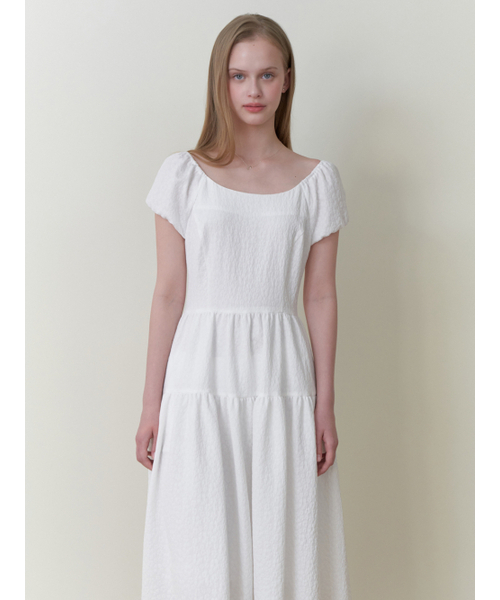 RE_L（リエル）の「Princess line dress (white)（ワンピース・レディース・その他・SMALL/MEDIUM）」の3枚目の写真