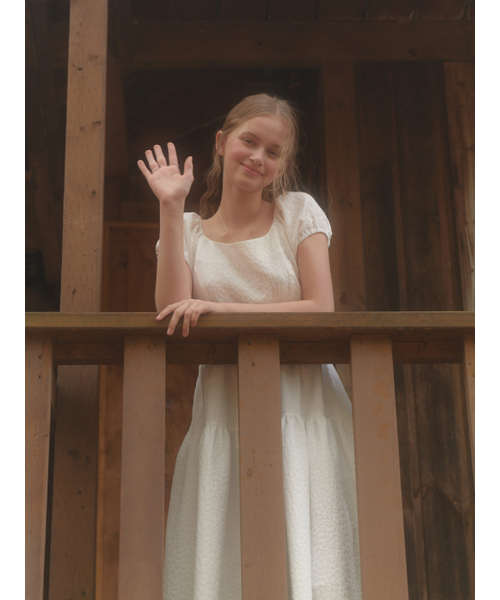 RE_L（リエル）の「Princess line dress (white)（ワンピース・レディース・その他・SMALL/MEDIUM）」の6枚目の写真
