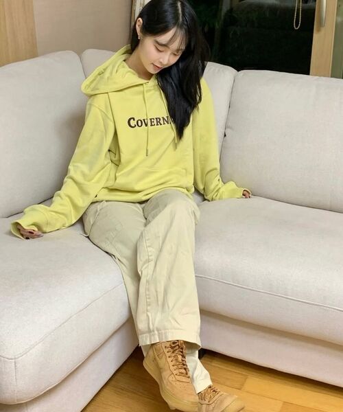 COVERNAT(カバーナット)の「センターアセンティックフードパーカー ダークネイビー(パーカー・レディース・その他・X-SMALL/SMALL/MEDIUM/LARGE/X-LARGE/XX-LARGE)」の9枚目の写真