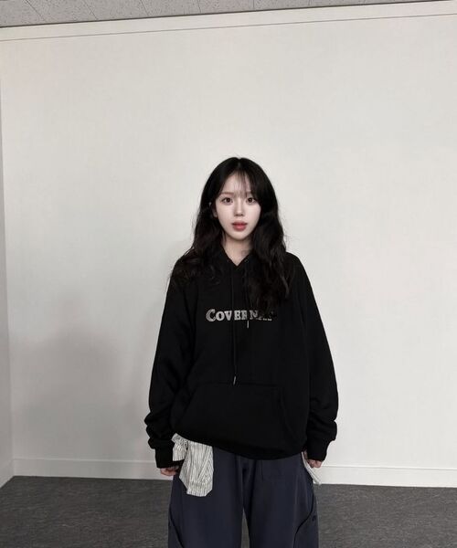 COVERNAT(カバーナット)の「センターアセンティックフードパーカー ダークネイビー(パーカー・レディース・その他・X-SMALL/SMALL/MEDIUM/LARGE/X-LARGE/XX-LARGE)」の11枚目の写真