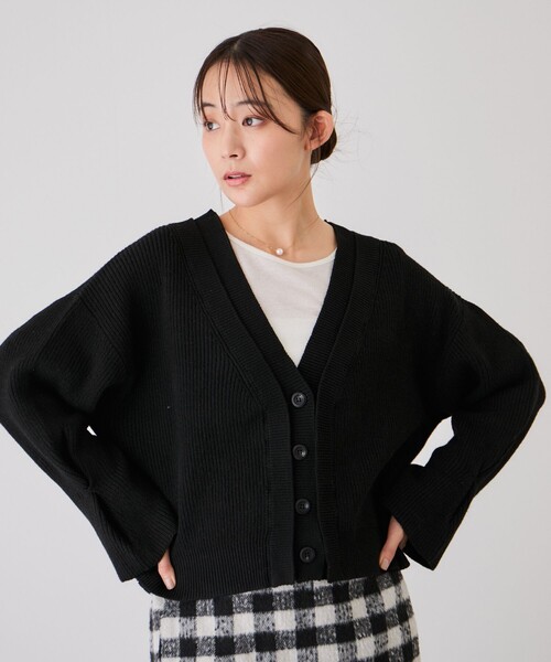 重ねリブVカーディガン（カーディガン/ボレロ）｜Jayro（ジャイロ）の