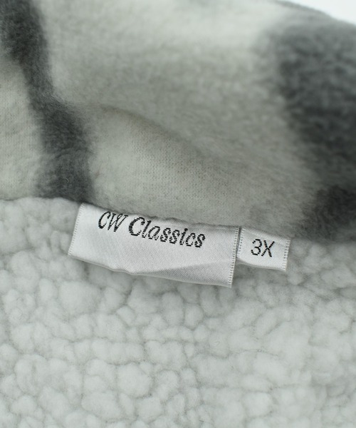 VINTAGE（ヴィンテージ）の「【USED】90's SPORTS ATLANTIC WEAR アニマル柄 フリースジャケット（ブルゾン・メンズ・グレー・X-LARGE）」の3枚目の写真