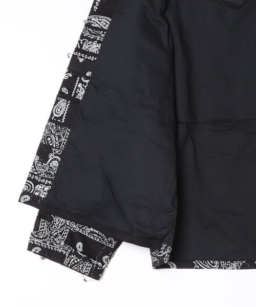 Children of the discordance（チルドレン オブ ザ ディスコ-ダンス）の「Children of the discordance / BANDANA CRUST JACKET / DISJK-023（ミリタリージャケット・メンズ・ブラック・2）」の3枚目の写真