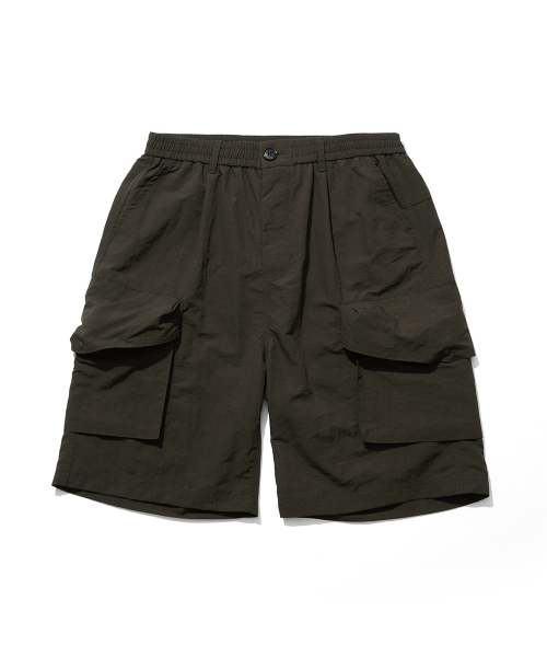 OGARP(オガープ)の「Nylon Utility Shorts Khaki(その他パンツ・レディース・カーキ・3/2/1)」の1枚目の写真