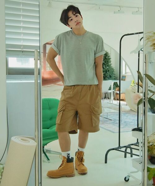 OGARP(オガープ)の「Nylon Utility Shorts Khaki(その他パンツ・レディース・カーキ・3/2/1)」の4枚目の写真