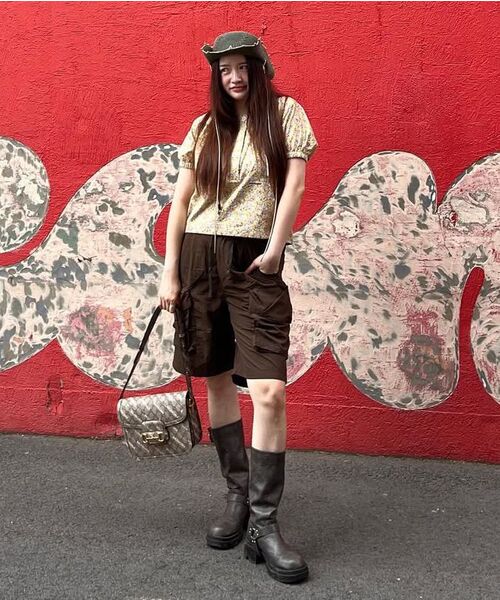 OGARP(オガープ)の「Nylon Utility Shorts Khaki(その他パンツ・レディース・カーキ・3/2/1)」の5枚目の写真