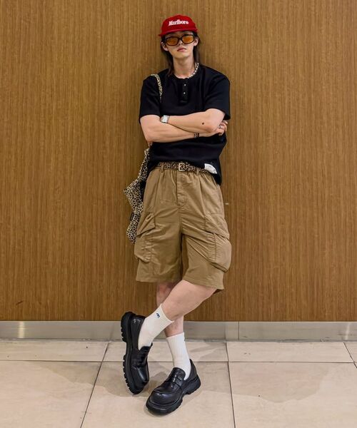 OGARP(オガープ)の「Nylon Utility Shorts Khaki(その他パンツ・レディース・カーキ・3/2/1)」の6枚目の写真