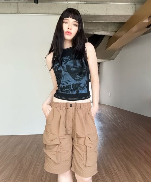 OGARP(オガープ)の「Nylon Utility Shorts Khaki(その他パンツ・レディース・カーキ・3/2/1)」の7枚目の写真