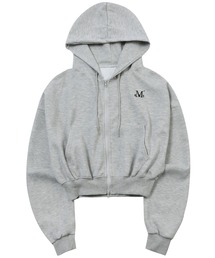A'GEM/9 × .kom 『MUCENT/ムセント』 SIERRA LEOPARD HEART HOOD ZIP