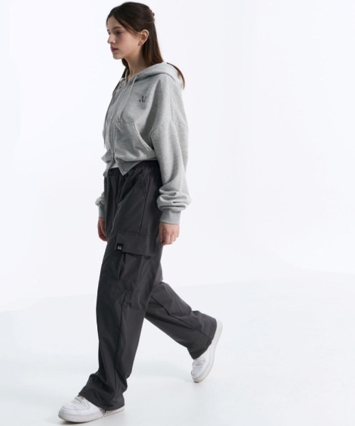 A'GEM/9 × .kom 『MUCENT/ムセント』 MUCENT DENVER 2-WAY HOOD ZIP-UP