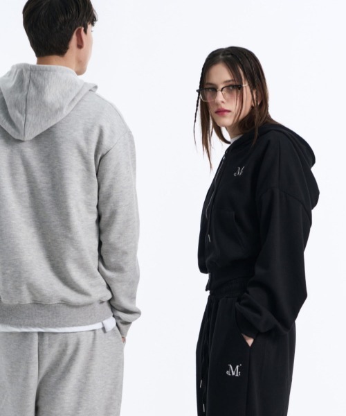 A'GEM/9 × .kom 『MUCENT/ムセント』 MUCENT DENVER 2-WAY HOOD ZIP-UP