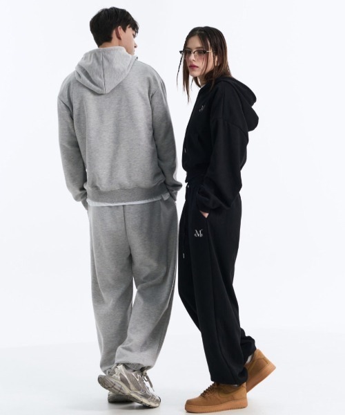 A'GEM/9 × .kom 『MUCENT/ムセント』 MUCENT DENVER 2-WAY HOOD ZIP-UP