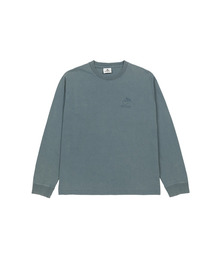 CHERRY WASHED LS TEE GREEN
