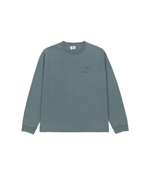 SUNDAY FRUIT MARKET(サンデーフルーツマーケット)の「CHERRY WASHED LS TEE GREEN(Tシャツ/カットソー・メンズ・その他・MEDIUM/LARGE)」の1枚目の写真