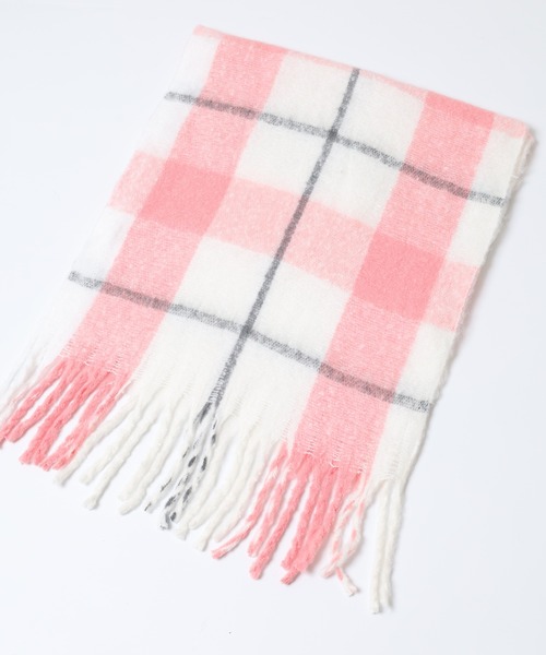 チェックフリンジマフラー（マフラー）｜FUNALIVE（ファンアライブ）の