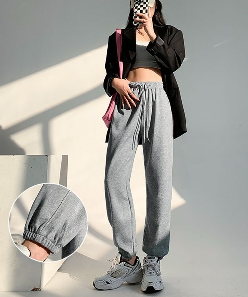 Miniministore(ミニミニストア)の「裏ボア スウェットパンツ あったかパンツ(スラックス・レディース・グレー/チャコールグレー/ブラック/ライトグレー・FREE)」の17枚目の写真