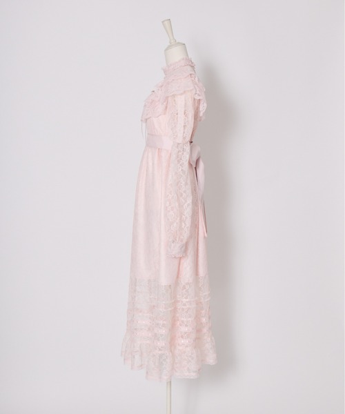 Fiorforte（フィオルフォルテ）の「lace ribbon vintage dress（ワンピース・レディース・ホワイト/ピンク/ホワイト系その他・FREE）」の18枚目の写真