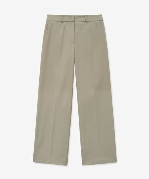 RIDIFI(リディフィ)の「STRAIGHT LINE SLACKS_BEIGE(スラックス・レディース・その他・SMALL/MEDIUM)」の1枚目の写真