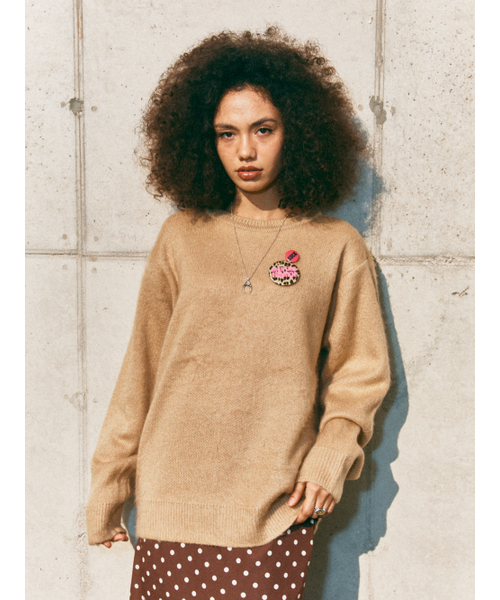 HIGHTIDEFRANKIE(ハイタイドフランキー)の「Frankie 3 Pins Round Knit Beige(ニット/セーター・メンズ・Beige・FREE)」の7枚目の写真