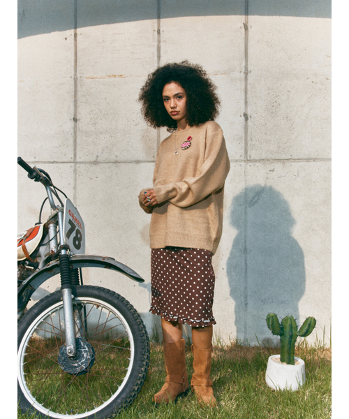 HIGHTIDEFRANKIE(ハイタイドフランキー)の「Frankie 3 Pins Round Knit Beige(ニット/セーター・メンズ・Beige・FREE)」の10枚目の写真