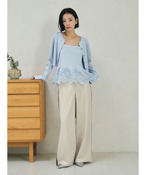 LAGUNAMOON(ラグナムーン)の「ハート2連ネックレス(ピアス(両耳用)・レディース・ゴールド・FREE)」の9枚目の写真