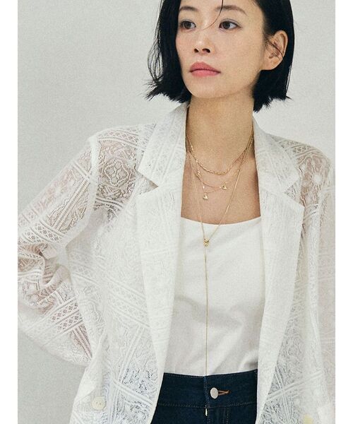 LAGUNAMOON(ラグナムーン)の「ハート2連ネックレス(ピアス(両耳用)・レディース・ゴールド・FREE)」の12枚目の写真