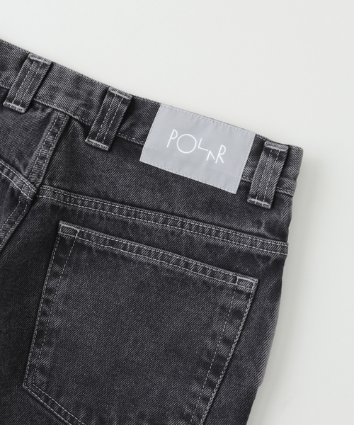 Polar Skate Co.(ポーラースケートカンパニー)の「POLAR SKATE CO. / ポーラースケートカンパニー '93! Pants(デニムパンツ・メンズ・ブラック・34/32)」の5枚目の写真
