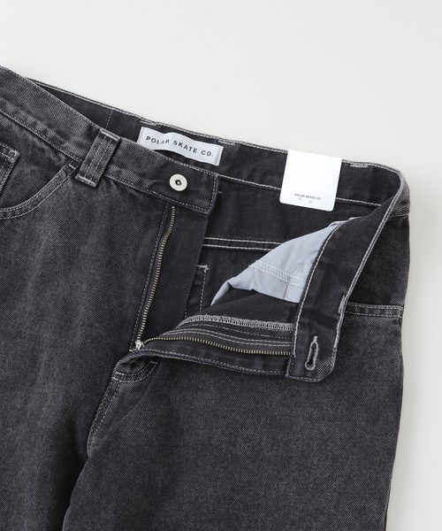 Polar Skate Co.(ポーラースケートカンパニー)の「POLAR SKATE CO. / ポーラースケートカンパニー '93! Pants(デニムパンツ・メンズ・ブラック・34/32)」の6枚目の写真