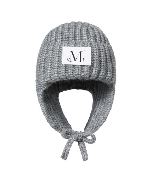 MUCENT(ムセント)の「マノンニットトゥルーパーハット 男女共用 (3カラー)(ハット・レディース・グレー/ブラック/アイボリー・FREE)」の3枚目の写真