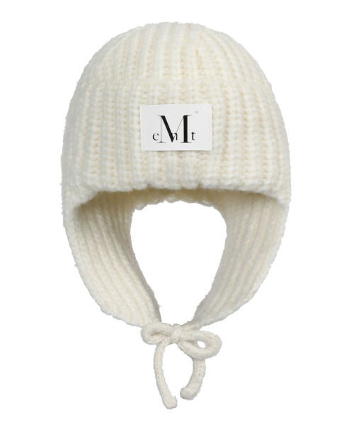 MUCENT(ムセント)の「マノンニットトゥルーパーハット 男女共用 (3カラー)(ハット・レディース・グレー/ブラック/アイボリー・FREE)」の4枚目の写真