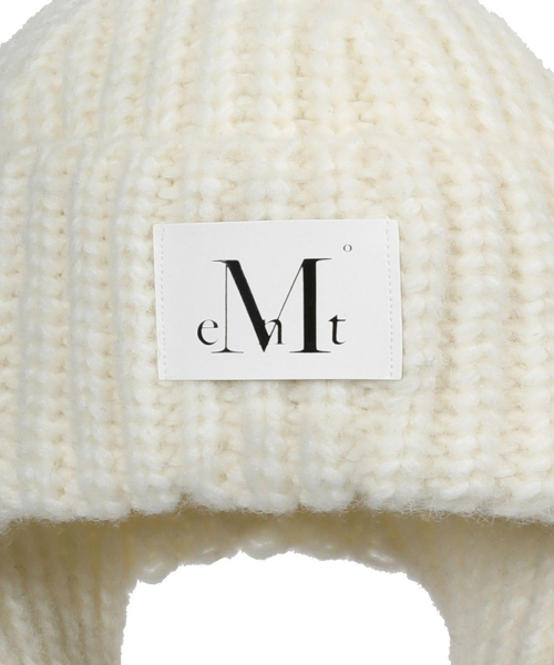 MUCENT(ムセント)の「マノンニットトゥルーパーハット 男女共用 (3カラー)(ハット・レディース・グレー/ブラック/アイボリー・FREE)」の6枚目の写真