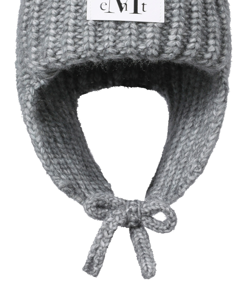 MUCENT(ムセント)の「マノンニットトゥルーパーハット 男女共用 (3カラー)(ハット・レディース・グレー/ブラック/アイボリー・FREE)」の15枚目の写真