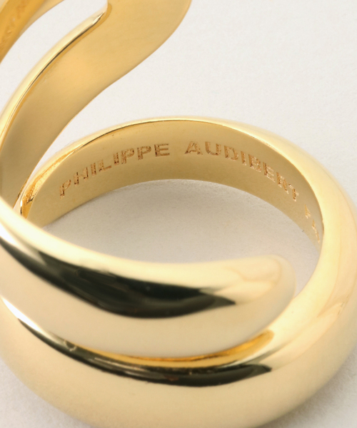 PHILIPPE AUDIBERT(フィリップ オーディベール)の「【PHILIPPE AUDIBERT】Paige ring brass gold(リング・レディース・ゴールド・FREE)」の6枚目の写真