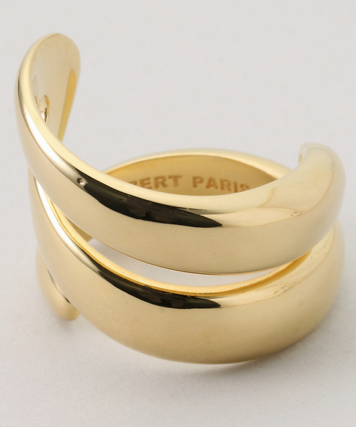 PHILIPPE AUDIBERT】Paige ring brass gold（リング）｜PHILIPPE