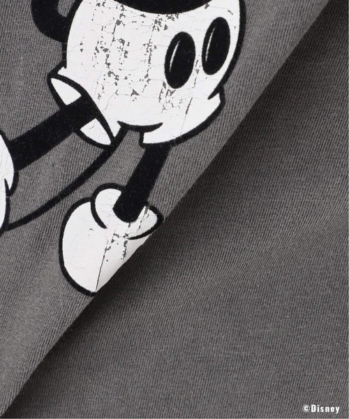 JOURNAL STANDARD(ジャーナルスタンダード)の「MICKEY / FOOTBALL T(Tシャツ/カットソー・レディース・ブラック系その他/グレー/ホワイト・FREE)」の14枚目の写真