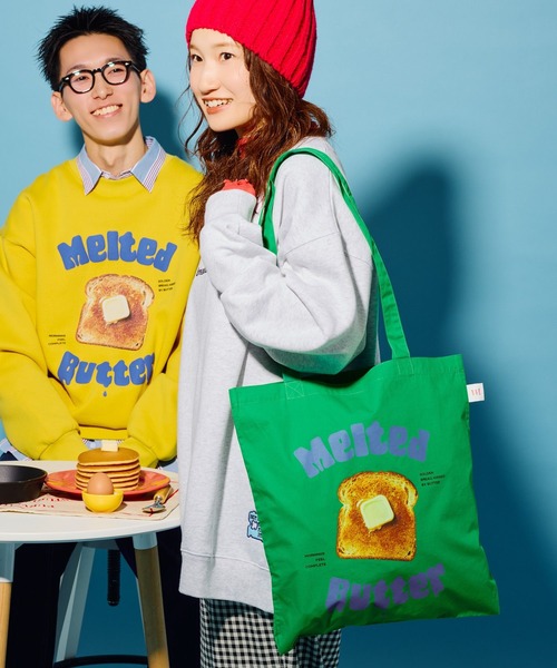 niko and...（ニコアンド）の「【にっぽんのASAGOHAN】トートバッグ（ショルダーバッグ・レディース・グリーン/オレンジ/ネイビー・0）」の7枚目の写真