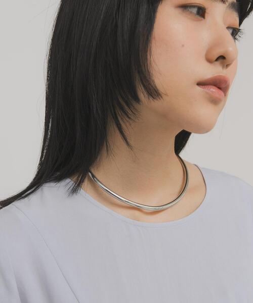 KBF（ケイビーエフ）の「ラウンドチョーカー（ネックレス・レディース・シルバー/ゴールド・ONE）」の8枚目の写真