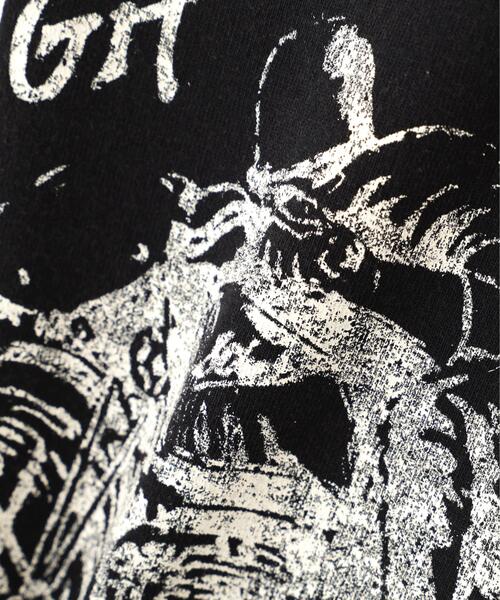 schott（ショット）の「Schott/ショット/IRON HORSE T-SHIRT/アイアン ホース Tシャツ（Tシャツ/カットソー・メンズ・レッド/ネイビー/ブラック・M/L/XL/2XL）」の4枚目の写真