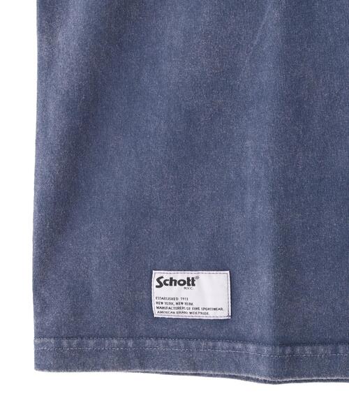 schott（ショット）の「Schott/ショット/IRON HORSE T-SHIRT/アイアン ホース Tシャツ（Tシャツ/カットソー・メンズ・レッド/ネイビー/ブラック・M/L/XL/2XL）」の11枚目の写真