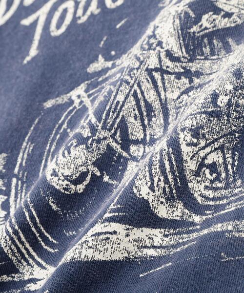 Schott(ショット)の「Schott/ショット/IRON HORSE T-SHIRT/アイアン ホース Tシャツ(Tシャツ/カットソー・メンズ・レッド/ネイビー/ブラック/ホワイト・M/L/XL/2XL)」の14枚目の写真