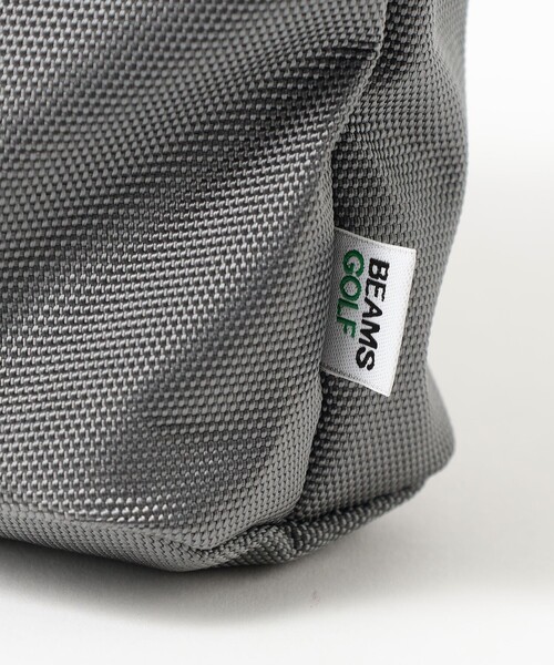 BEAMS GOLF（ビームスゴルフ）の「テープハンドル ミニQK（キューケイ）バッグ（トートバッグ・レディース・ブラック/グレー・ONE SIZE）」の7枚目の写真