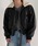 NOWLE�i�m�E���j�́u�yNOWLE�z�{�A�݁@PU�t�F�C�N���U�[ �V���[�g �{���o�[�W���P�b�g �u���]���i�u���]���j�v�b�u���b�N