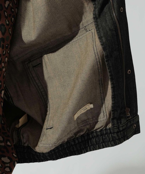 niko and...（ニコアンド）の「[niko and ...JEANS] FLY YOKE DENIM BLOUSON（ブルゾン・メンズ・チャコール/アクア・LARGE/MEDIUM）」の18枚目の写真