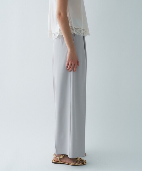 cloenc(クロエンス)の「【防花粉/セットアップ】イージータックワイドパンツ(その他パンツ・レディース・ネイビー/キャメル/グレー・01/02/03)」の15枚目の写真