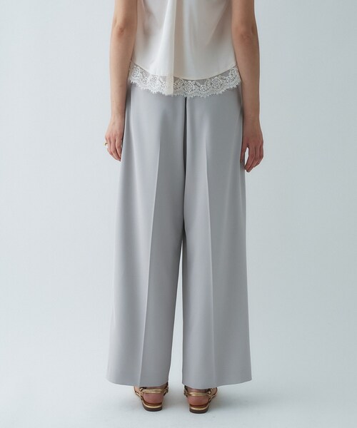 cloenc(クロエンス)の「【防花粉/セットアップ】イージータックワイドパンツ(その他パンツ・レディース・ネイビー/キャメル/グレー・01/02/03)」の16枚目の写真