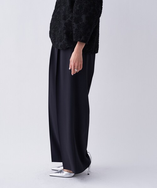 cloenc(クロエンス)の「【防花粉/セットアップ】イージータックワイドパンツ(その他パンツ・レディース・ネイビー/キャメル/グレー・01/02/03)」の19枚目の写真