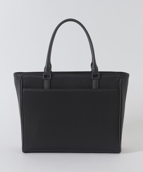 BLACK LABEL CRESTBRIDGE(ブラックレーベル・クレストブリッジ)の「ナイロンコンビカルゼシャドークレストブリッジチェックビジネストートバッグ(トートバッグ・メンズ・ネイビー/ブラック・FREE)」の5枚目の写真