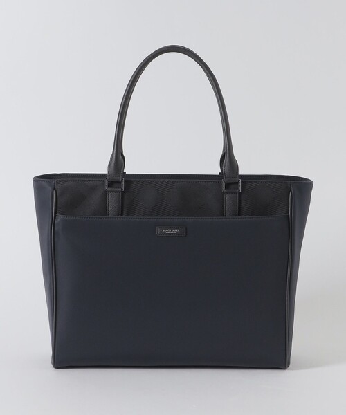 BLACK LABEL CRESTBRIDGE(ブラックレーベル・クレストブリッジ)の「ナイロンコンビカルゼシャドークレストブリッジチェックビジネストートバッグ(トートバッグ・メンズ・ネイビー/ブラック・FREE)」の14枚目の写真